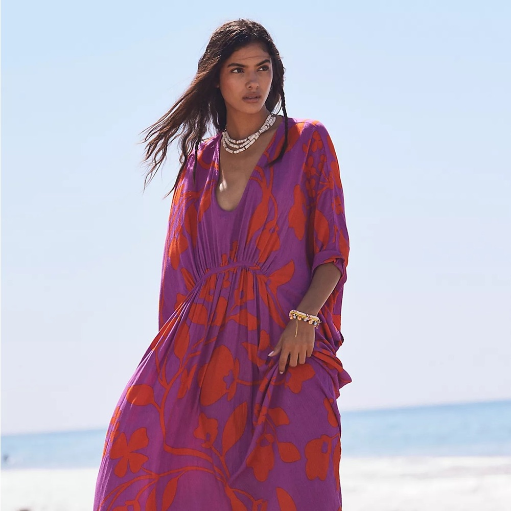 Free people Milkshake Mod Maxi Caftan OS item#17 fits up to a size 22
